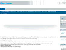 Tablet Screenshot of gloris.rohde-schwarz.com